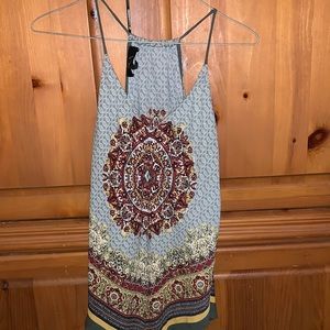 Bohemian tank top